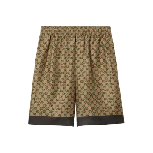 GUCCI Lido Повседневные шорты Мужские Желтые