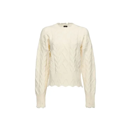 PINKO Свободный крой Свитер Женская Белая