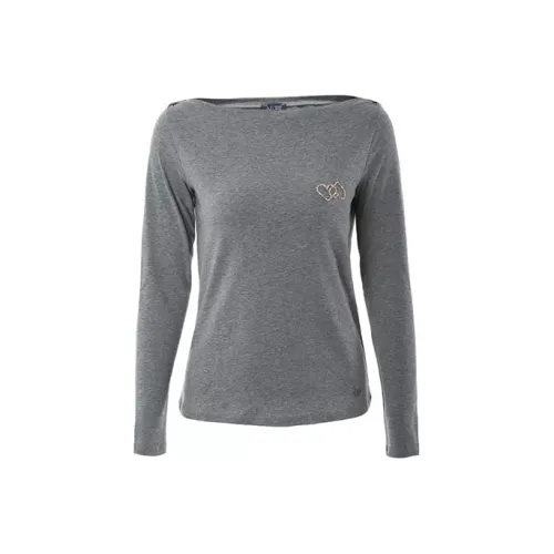 ARMANI JEANS Серые Женские Футболки