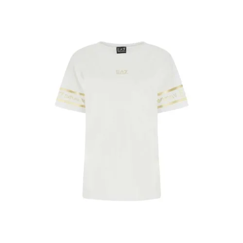 EMPORIO ARMANI EA7 T Рубашка Женская Белая