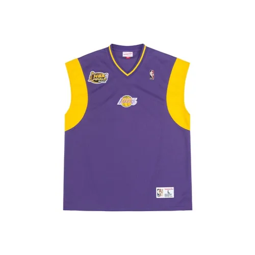 MITCHELL NESS Баскетбольная Джерси Los Angeles Lakers Унисекс Фиолетовая