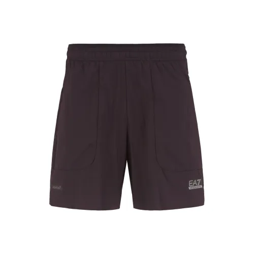EMPORIO ARMANI EA7 Черные Мужские Спортивные Шорты