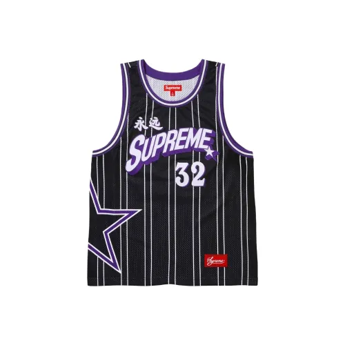 Supreme SS24 WEEK18 Звезда Баскетбольная Джерси Баскетбольная Джерси Унисекс