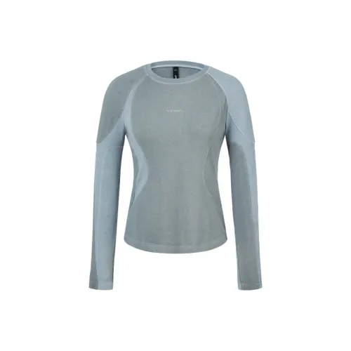 UPON PRO SS22 Длинный рукав Т-рубашка Женская Серый