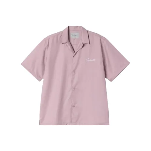 Carhartt WIP Розовые Мужские Рубашки