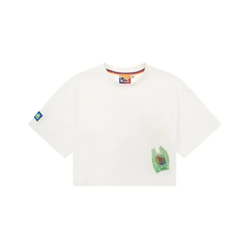 Penfield SS23 Mountain Outdoor Environmental Protection Series Экрю Женские Короткие топы