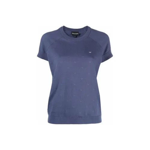EMPORIO ARMANI Синие Женские Футболки