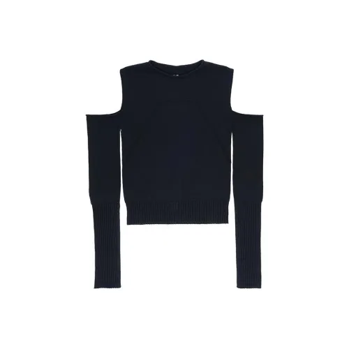 RICK OWENS Черные Женские Свитеры