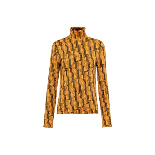 PRADA Желтые Женские Свитеры