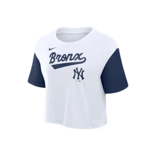 nike x MLB T-рубашка Женская Белая