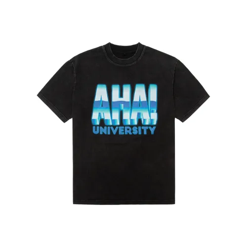 Ahhhing Рубашка с длинным рукавом унисекс черная