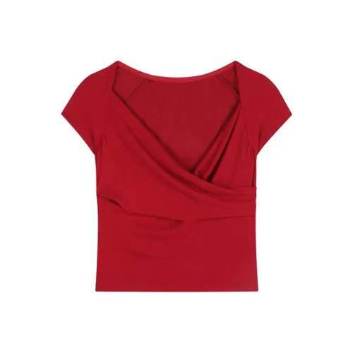 ONE PASS STUDIO T-Shirt Женская Красная