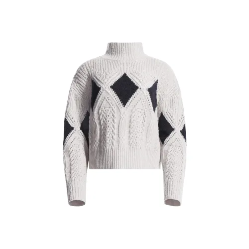 Altuzarra SS24 Свитер Женский Айвори Белый