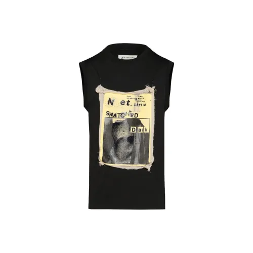 Maison Margiela SS24 T Рубашка Женская Черная