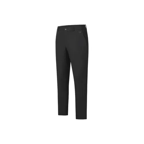 FILA GOLF серия Темно-черные Мужские спортивные брюки