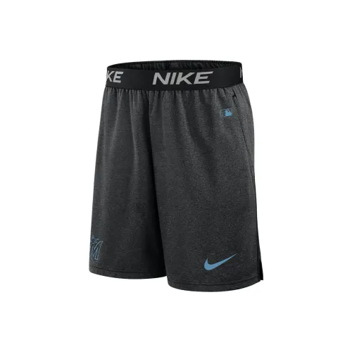 nike Miami Marlins Аутентичная коллекция Practice спортивные шорты мужские черные