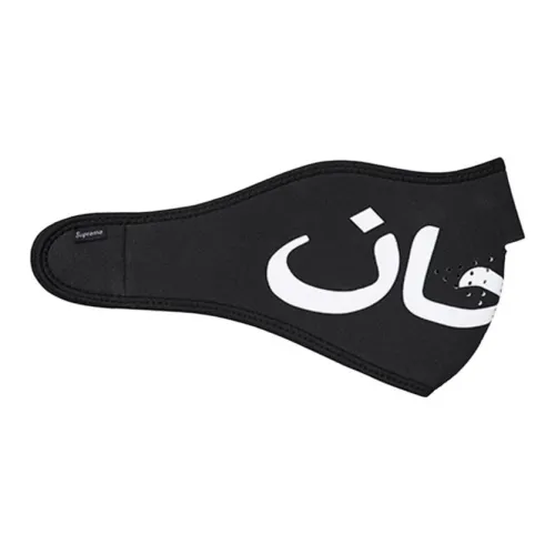 Supreme Neoprene Face Masks Unisex Black Supreme Неопреновые маски для лица унисекс черные