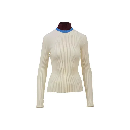 CK Calvin Klein Slim Fit Свитер Женский Белый