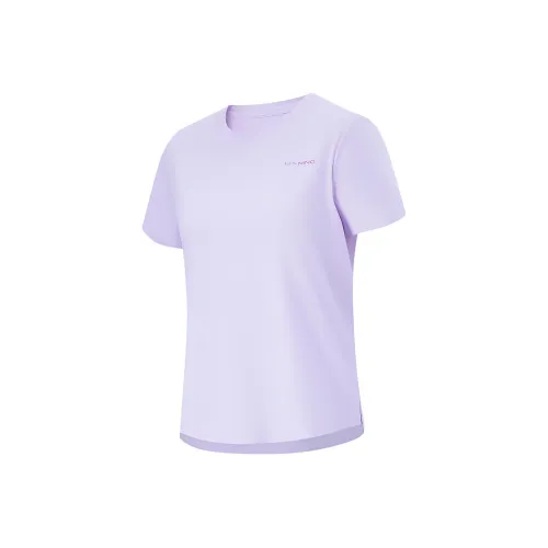 LINING Fitness Series T-Shirt Женская Lilac