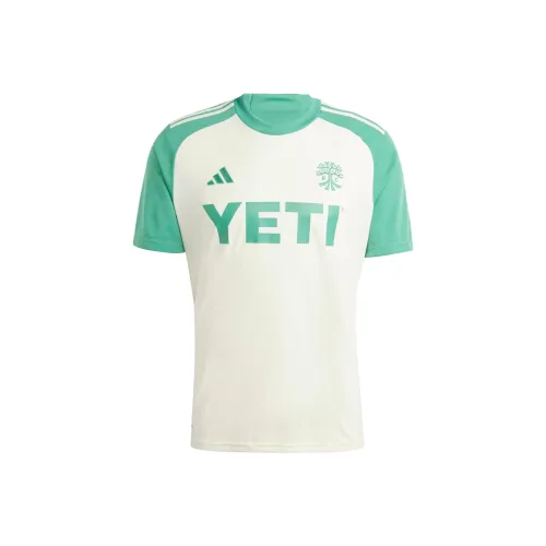 Adidas Austin FC 24 25 Away Jersey Футбол Джерси Фанатская версия Остин Away Мужской Айвори
