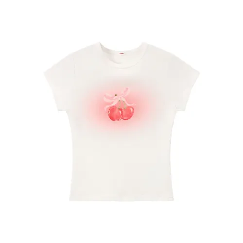 KIRSH 2025 T Рубашка Женская Белая