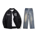 Set (Black Top + Nostalgic Blue Jeans)  
Комплект (Черный топ + Ностальгические синие джинсы)