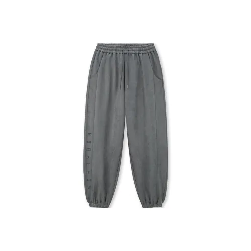 BONELESS Casual Pants Унисекс Темно-серый