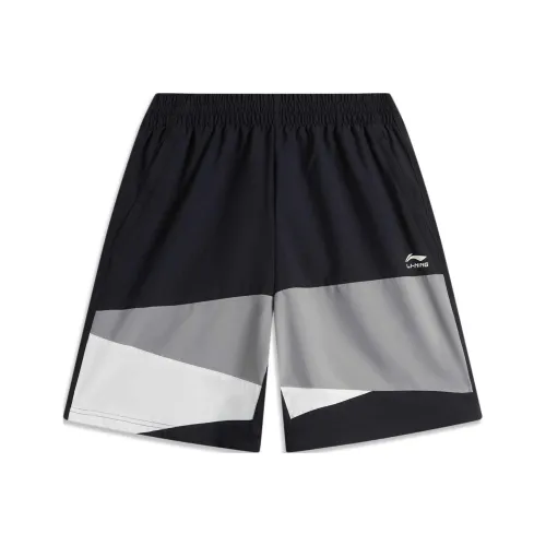 LINING Sports Fashion Collection Спортивные шорты Мужские Черный Серый