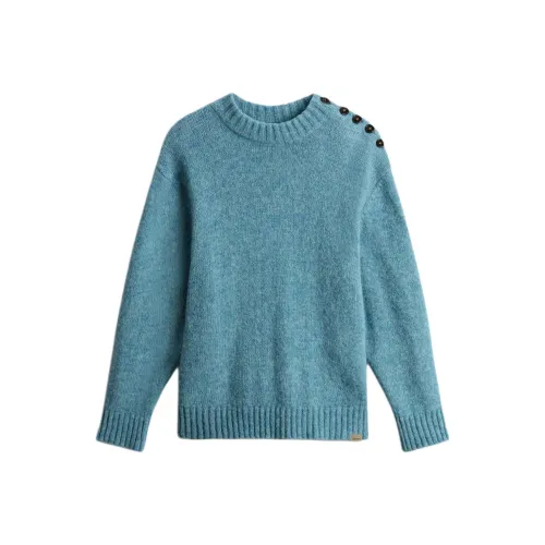 WOOLRICH Fortnite Синий Женские Свитеры