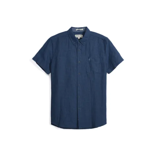 MCS Темно-синий K8 Мужские Рубашки