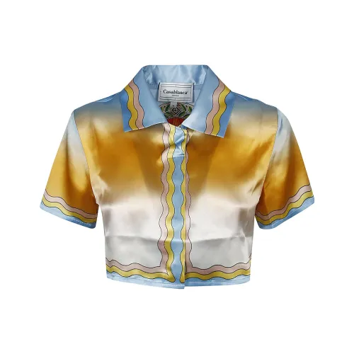 CASABLANCA Многоцветные Женские Короткие Топы
