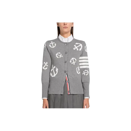 THOM BROWNE Серые Женские Свитеры
