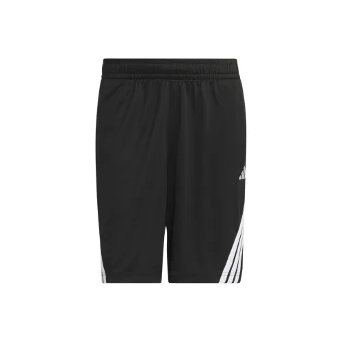 Adidas Черный/Белый Мужские спортивные шорты