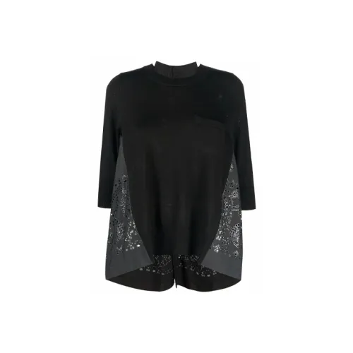 sacai Черный Женские Свитеры