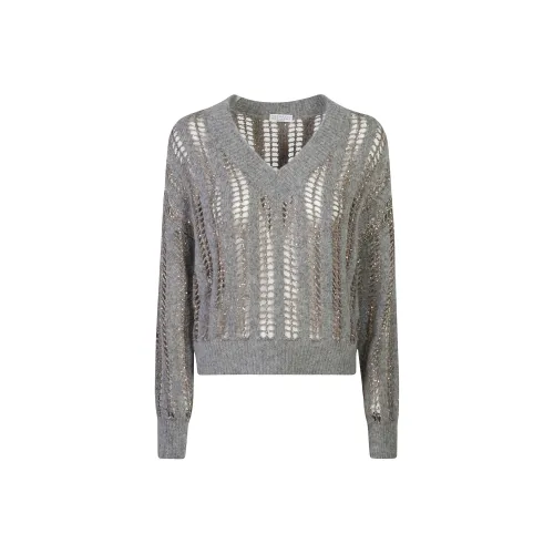 BRUNELLO CUCINELLI Свитер Женский Серый