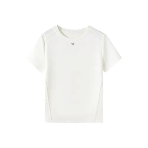 IHIMI T-рубашка Женская Натуральный Белый