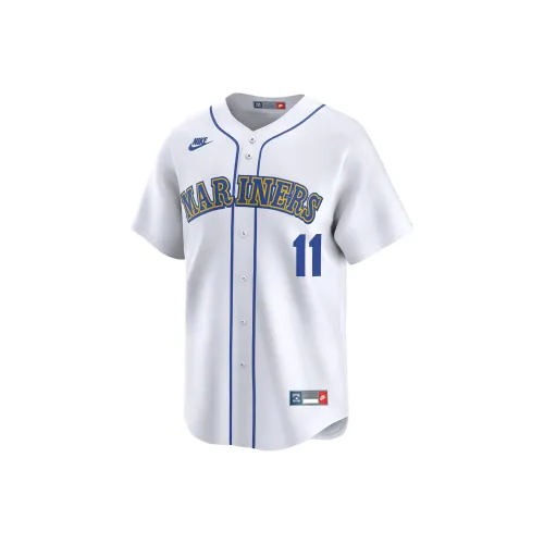 Nike Edgar Martínez Seattle Mariners Cooperstown Футбол Джерси Мужской Белый