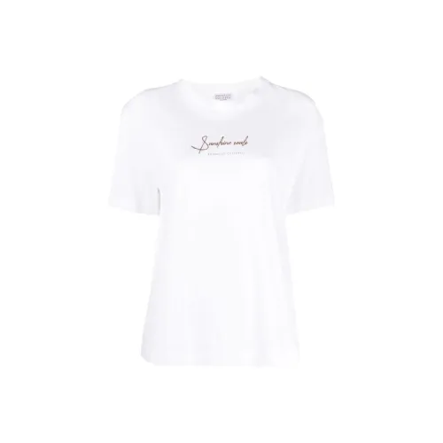 Brunello Cucinelli Белые Женские Рубашки T
