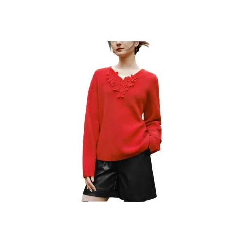 Inman Красный Женские Свитеры