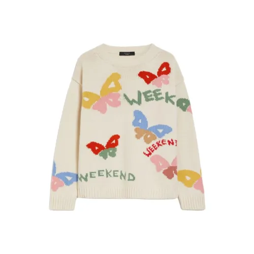 WEEKEND MaxMara Белые Женские Свитеры