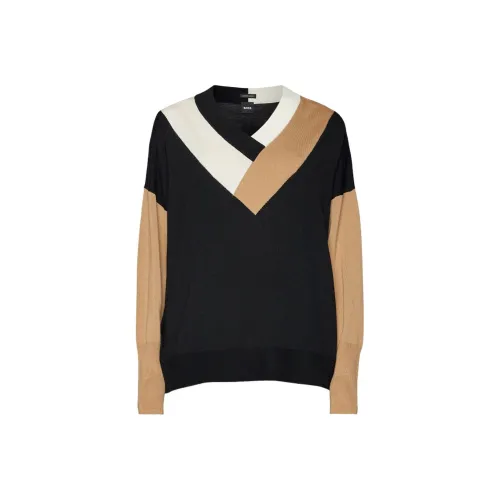 HUGO BOSS Свитер Женский Черный