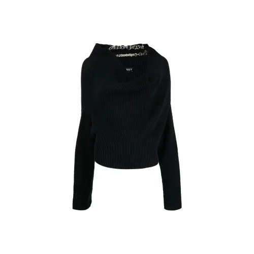 Y/Project Черные Женские Свитеры