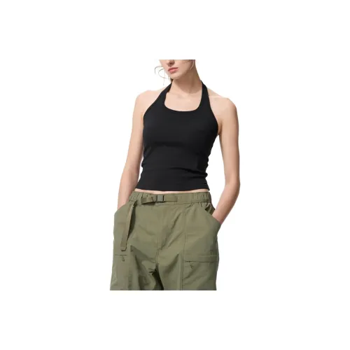 UNIQLO Черные Женские Майки