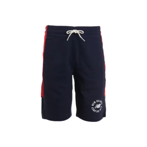 New Balance Повседневные шорты Мужские Морской синий