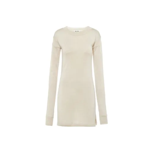 MIU MIU Свитер Женский Светлый Хаки