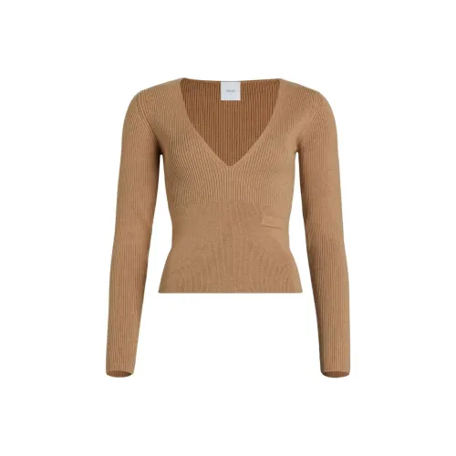 Patou FW24 Свитер Женский Бежевый