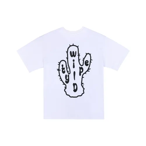 Leather Cat T-рубашка Женская Белая