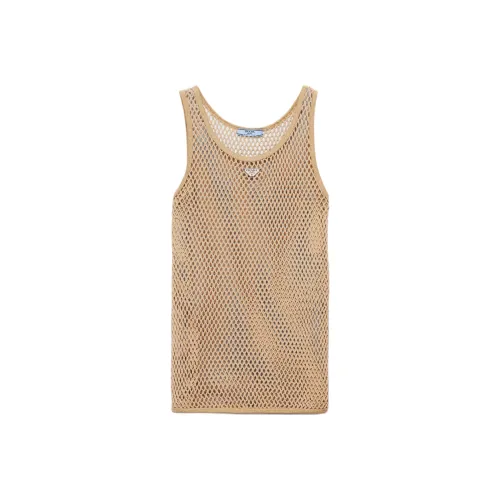 PRADA Бежевые Женские Майки