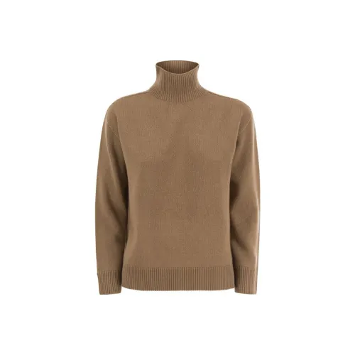 'S MAX MARA Коричнево-желтые Женские Свитеры