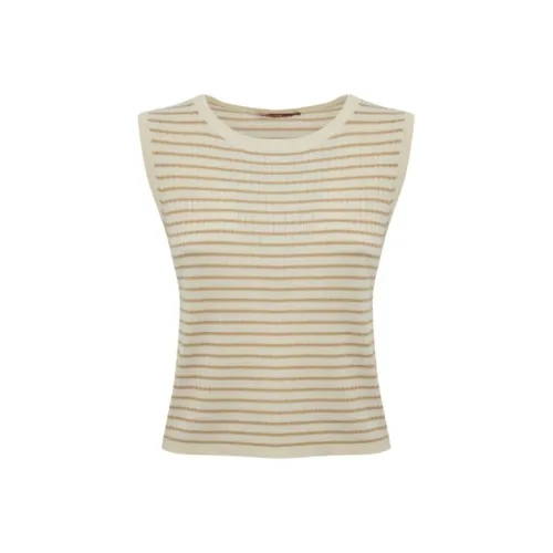 MaxMara Studio Майка Женская Бежевая